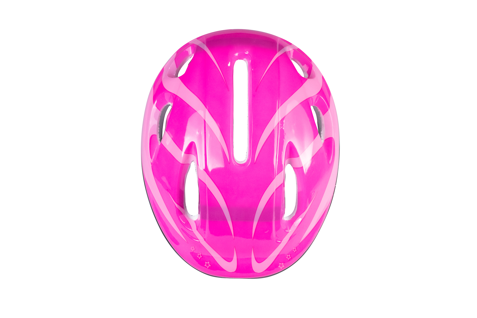 Casco infantil modelo junior color rosa para deportes y actividades sobre ruedas.