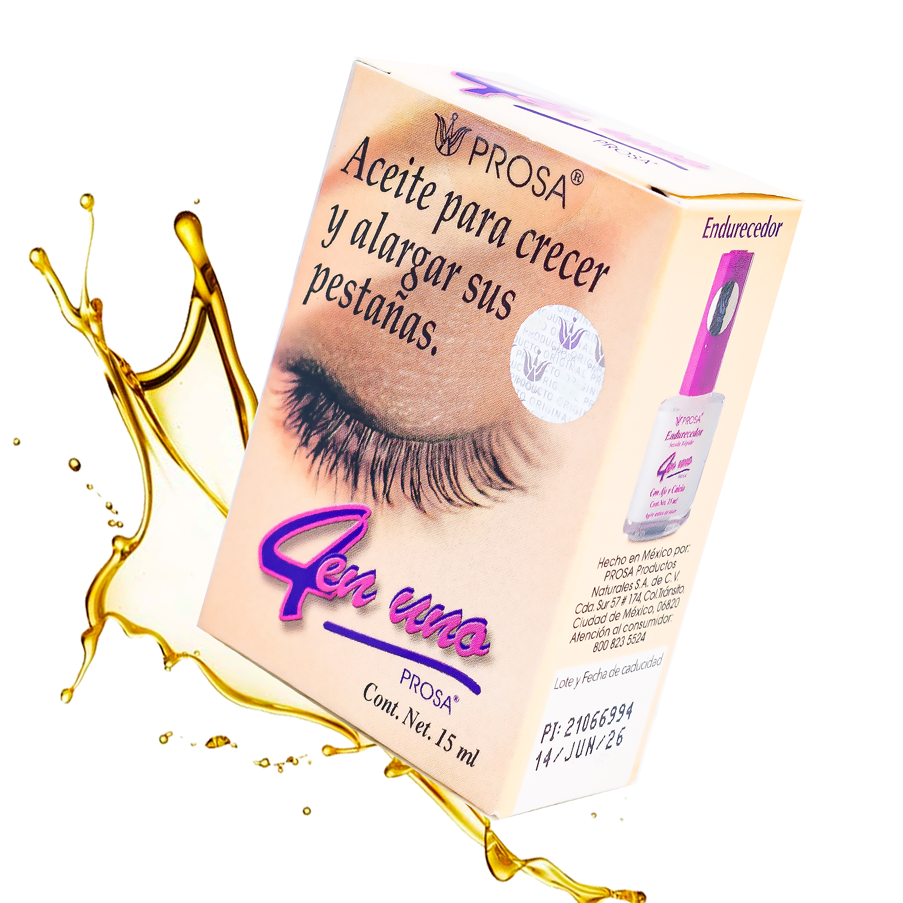 Aceite Para Pestañas 4 En 1 Prosa® Original