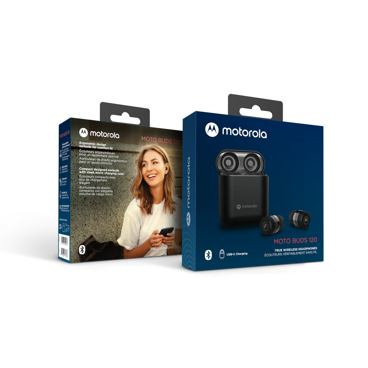 Audífonos Inalámbricos Motorola TWS MOTO BUDS 120 Bluetooth 15 hr IPX6