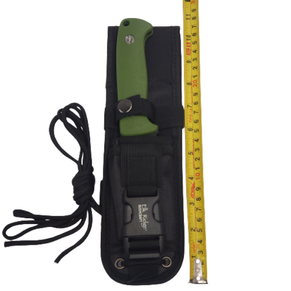 Cuchillo Supervivencia Verde Elk Rideg ER-555GN