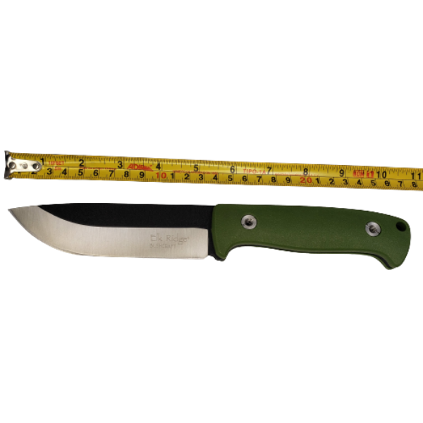 Cuchillo Supervivencia Verde Elk Rideg ER-555GN