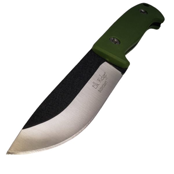 Cuchillo Supervivencia Verde Elk Rideg ER-555GN