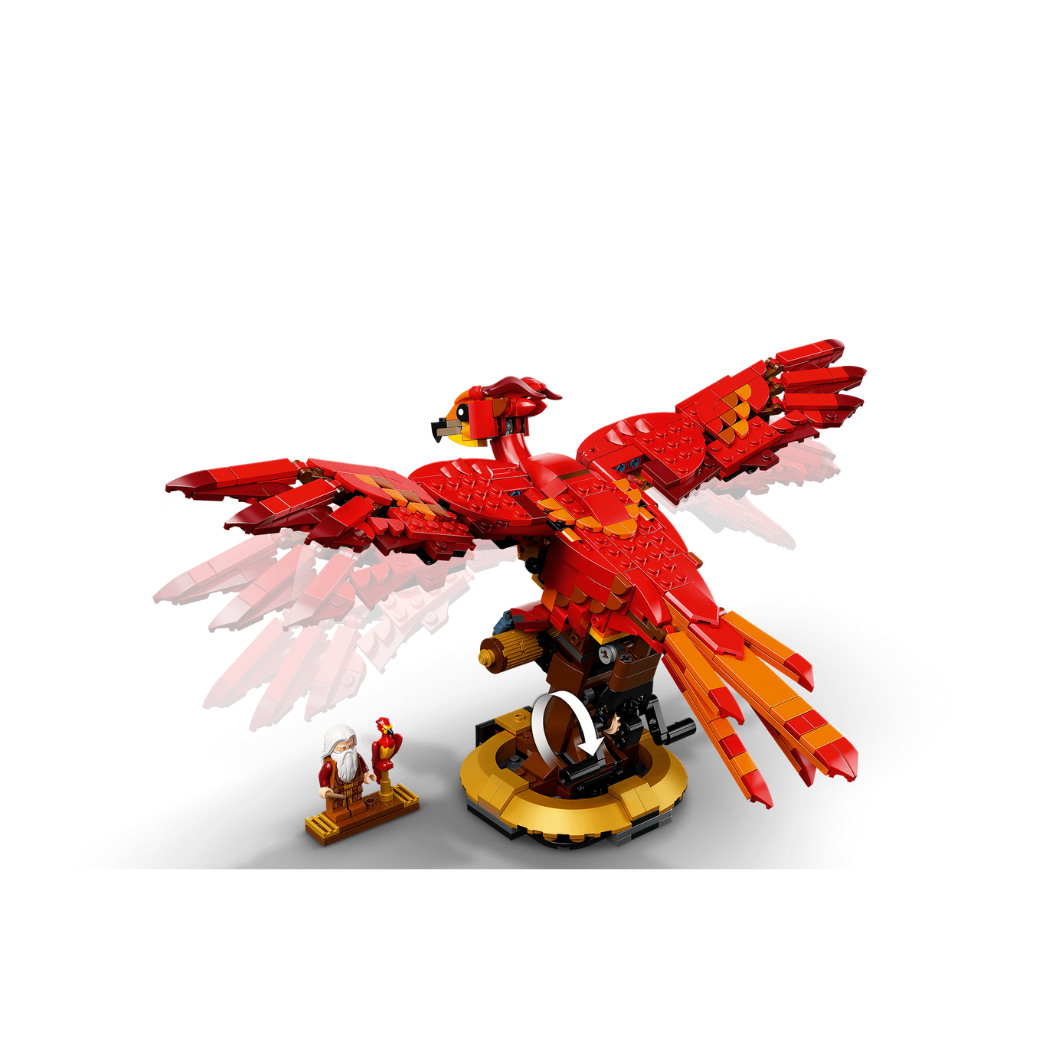 Lego 76394 Fénix de Dumbledore: Fawkes
