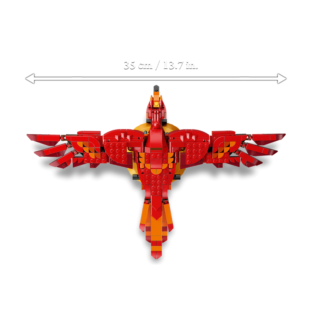 Lego 76394 Fénix de Dumbledore: Fawkes