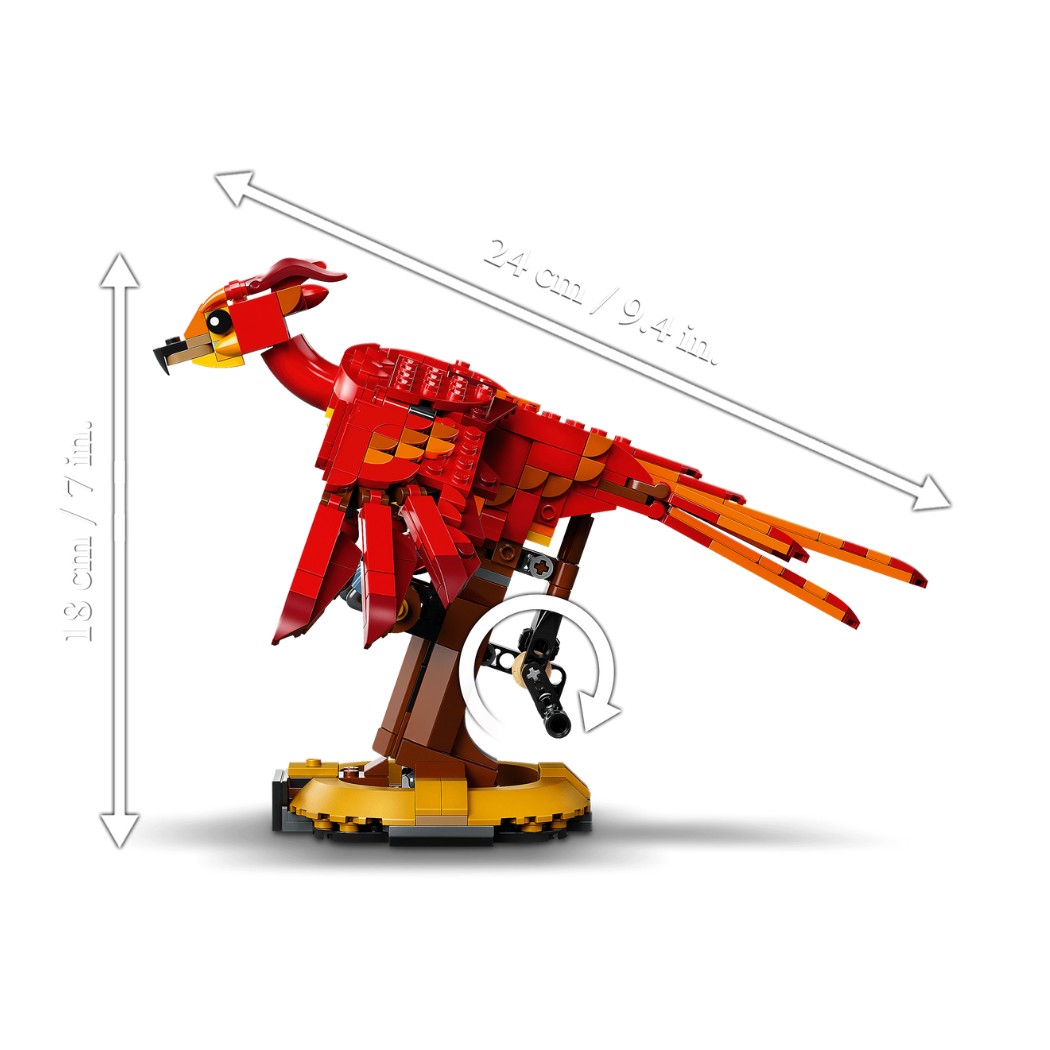 Lego 76394 Fénix de Dumbledore: Fawkes