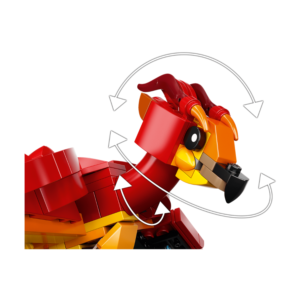 Lego 76394 Fénix de Dumbledore: Fawkes