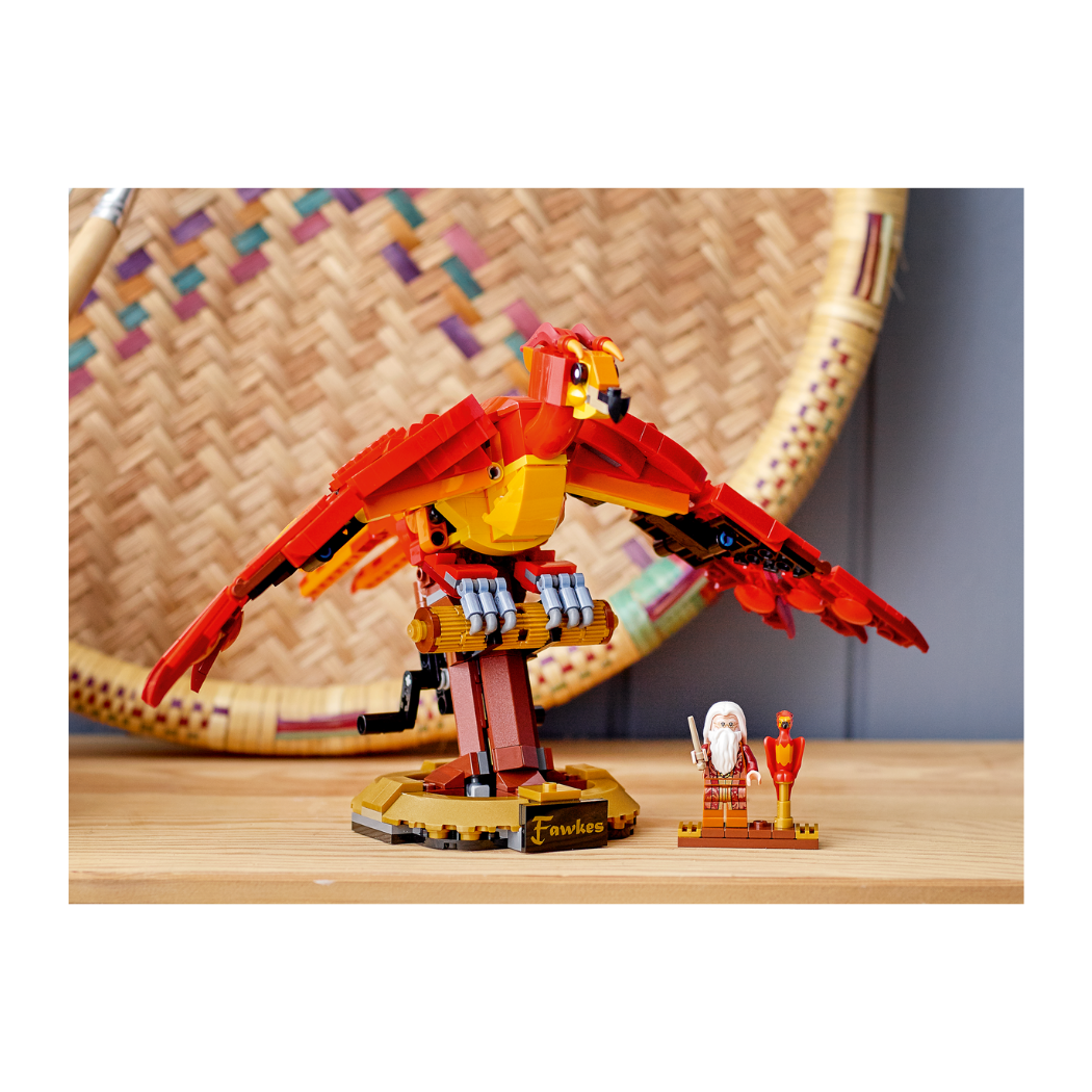 Lego 76394 Fénix de Dumbledore: Fawkes