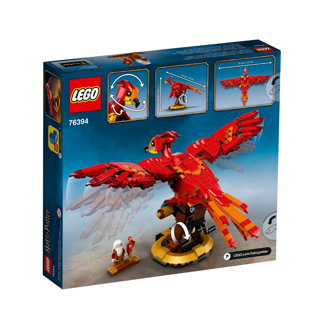 Lego 76394 Fénix de Dumbledore: Fawkes