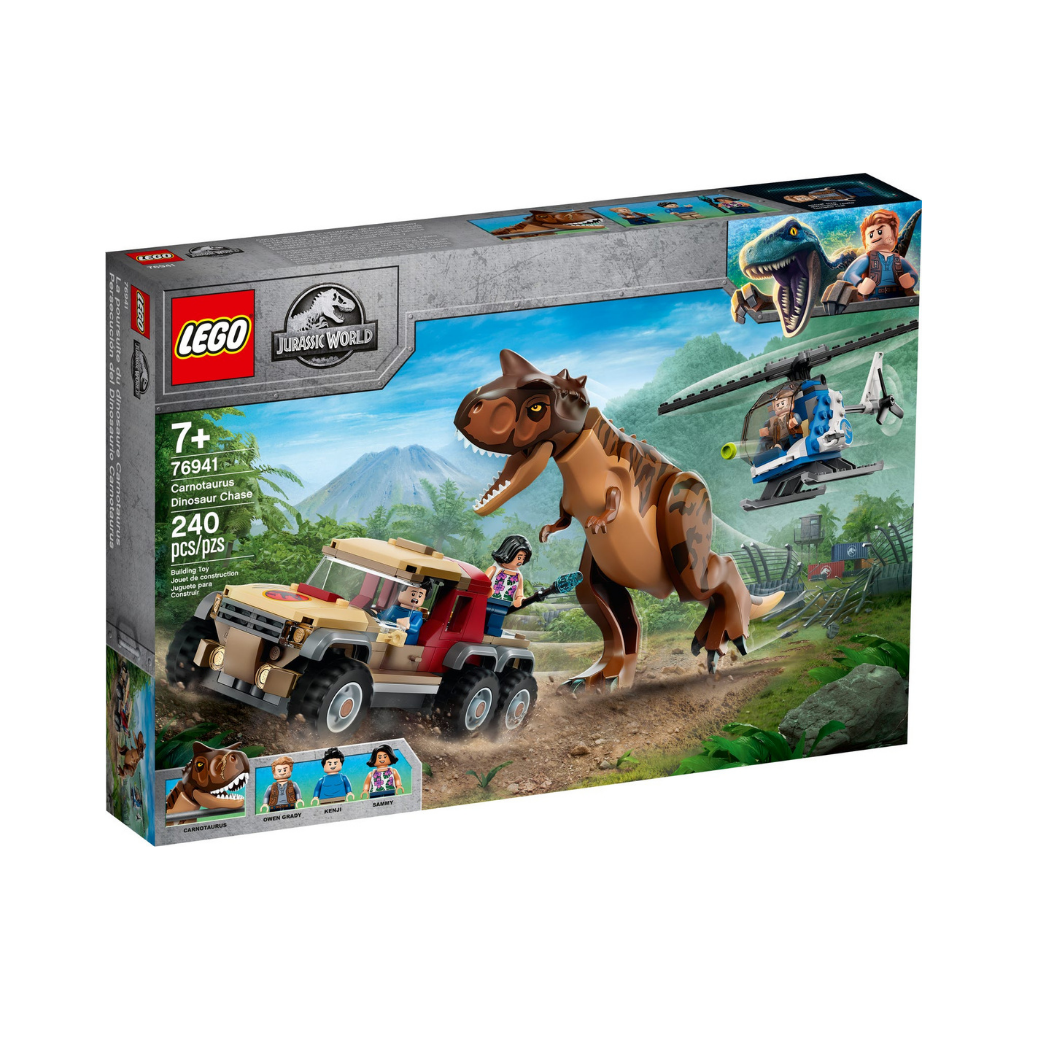 Lego 76941 Persecución del Dinosaurio Carnotaurus