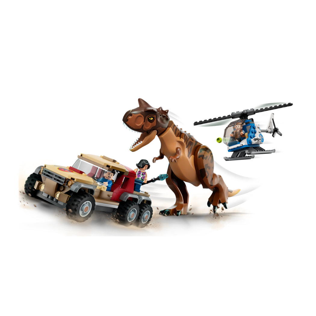 Lego 76941 Persecución del Dinosaurio Carnotaurus