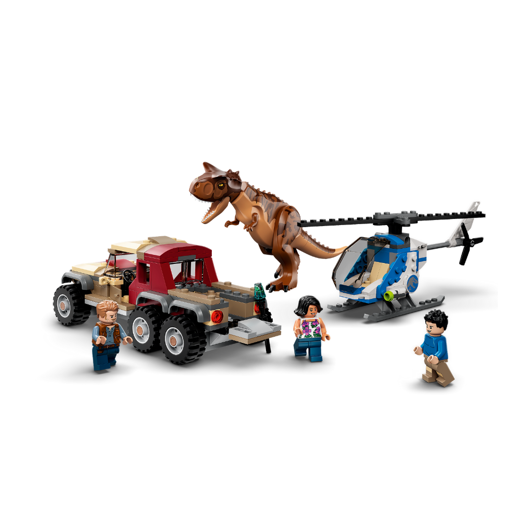 Lego 76941 Persecución del Dinosaurio Carnotaurus
