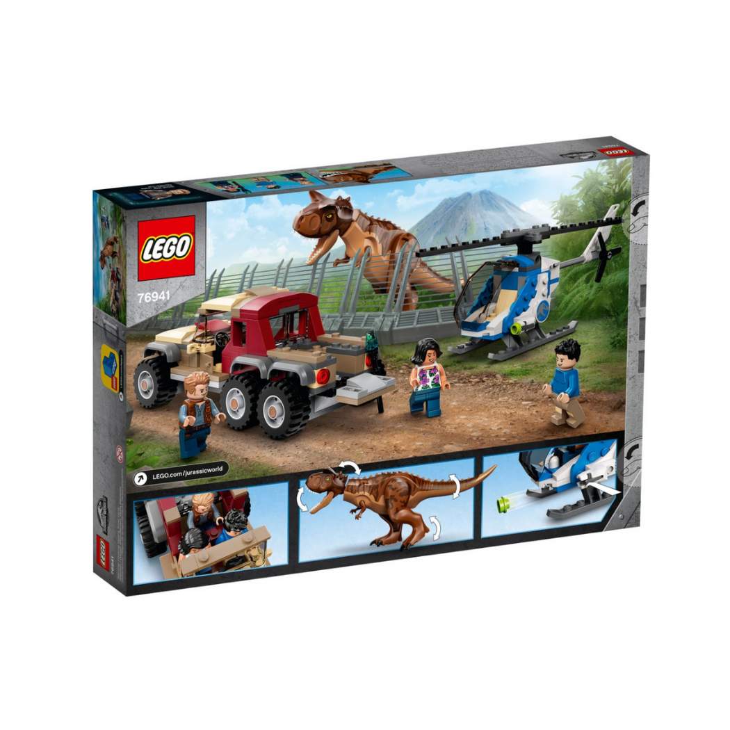 Lego 76941 Persecución del Dinosaurio Carnotaurus