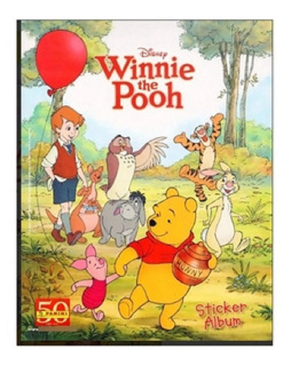 Álbum + 50 sobres de Winnie the Pooh oficial de Panini
