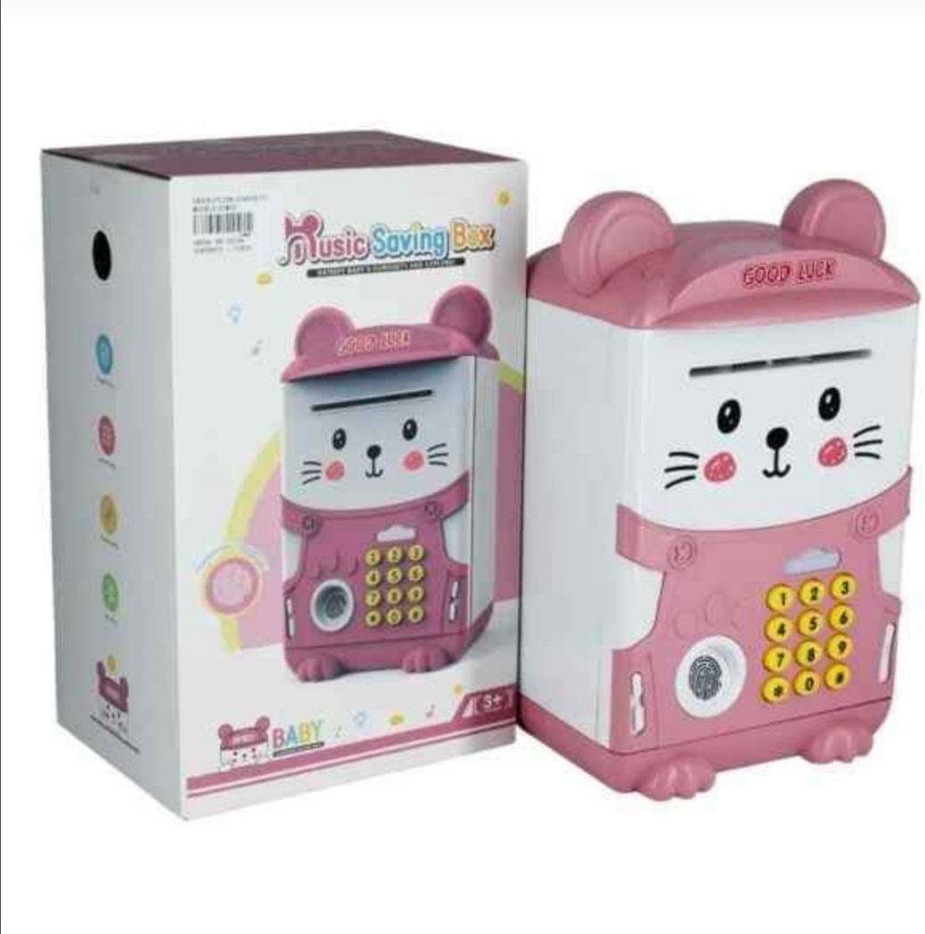 Alcancía electrónica y musical para niños