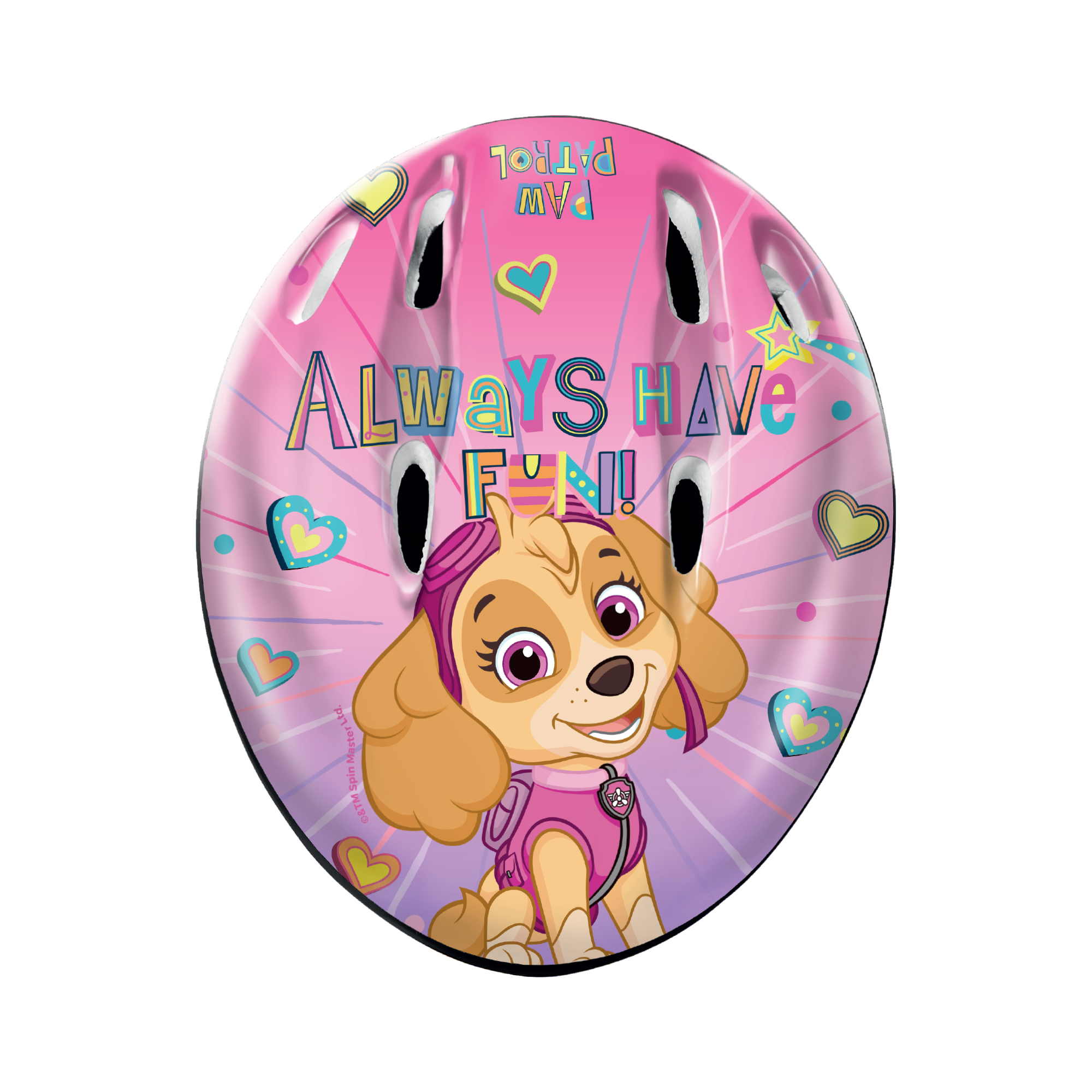 Patines entrenadores con casco Apache Paw Patrol Girl