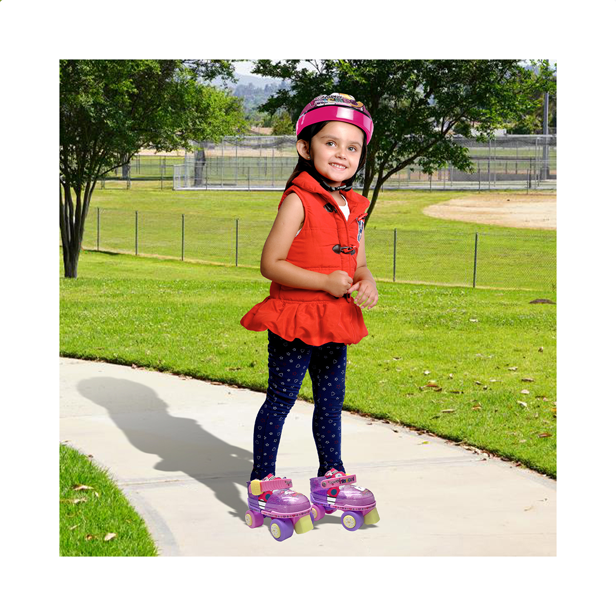 Patines entrenadores con casco Apache Unicornio 