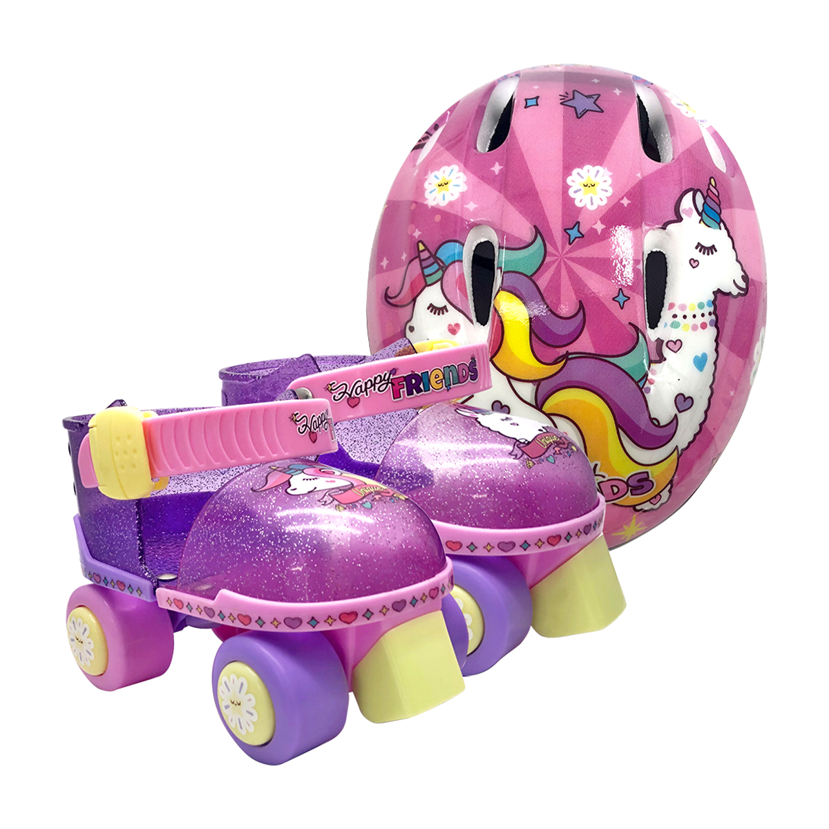 Patines Casco Unicornio Patines Y Casco Junior 3d Unicornio Pz