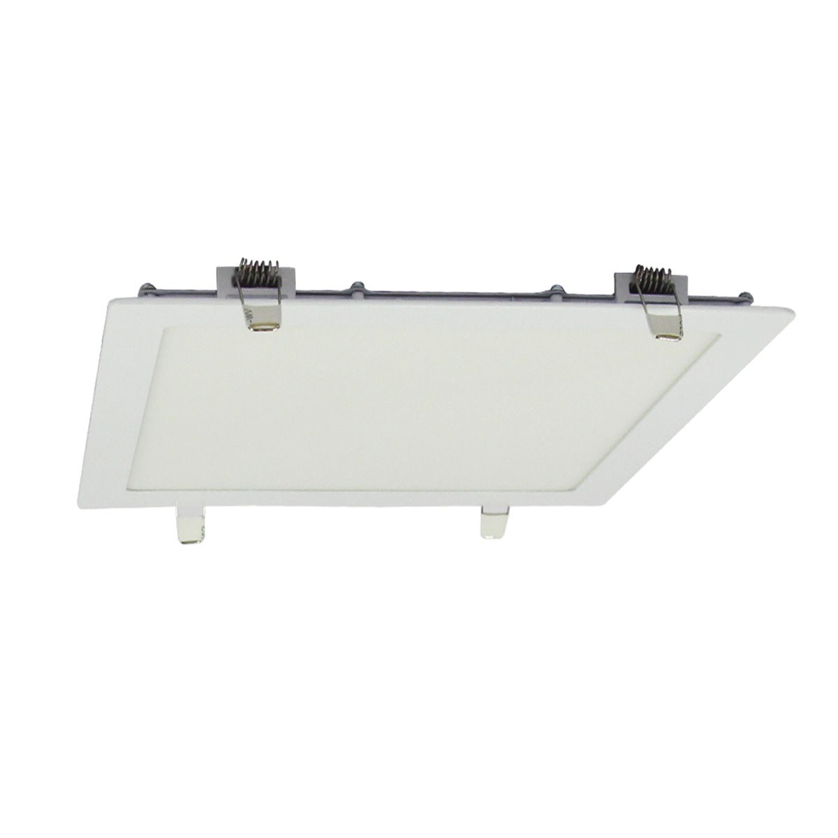 Lampara led de empotrar cuadrada luz cálida 24w marca jwj