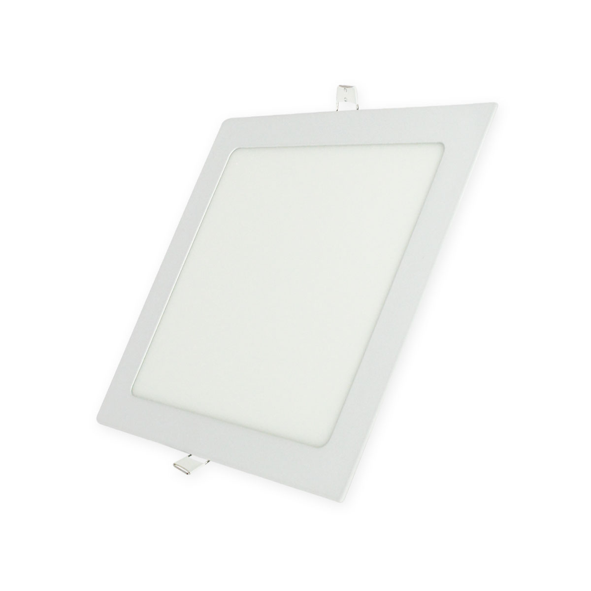 Lampara led de empotrar cuadrada luz cálida 18w marca jwj