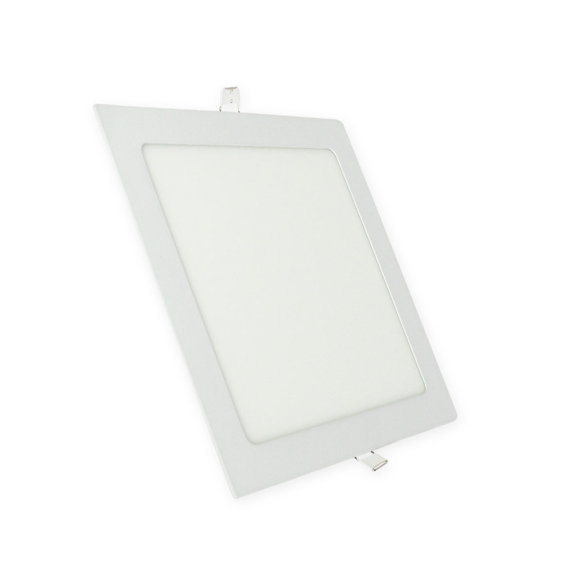 Lampara led de empotrar cuadrada luz cálida 18w marca jwj