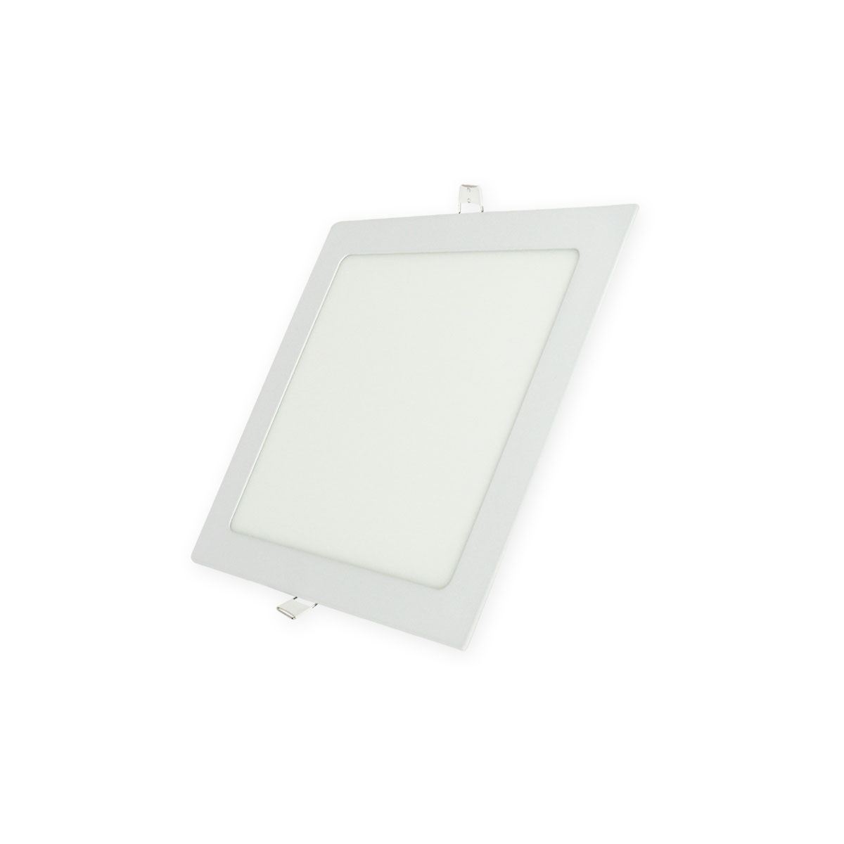 Lampara led de empotrar cuadrada luz cálida 15w marca jwj