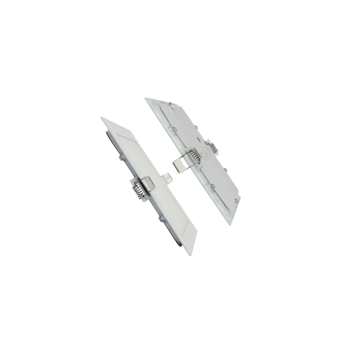 Lampara led de empotrar cuadrada luz cálida 15w marca jwj