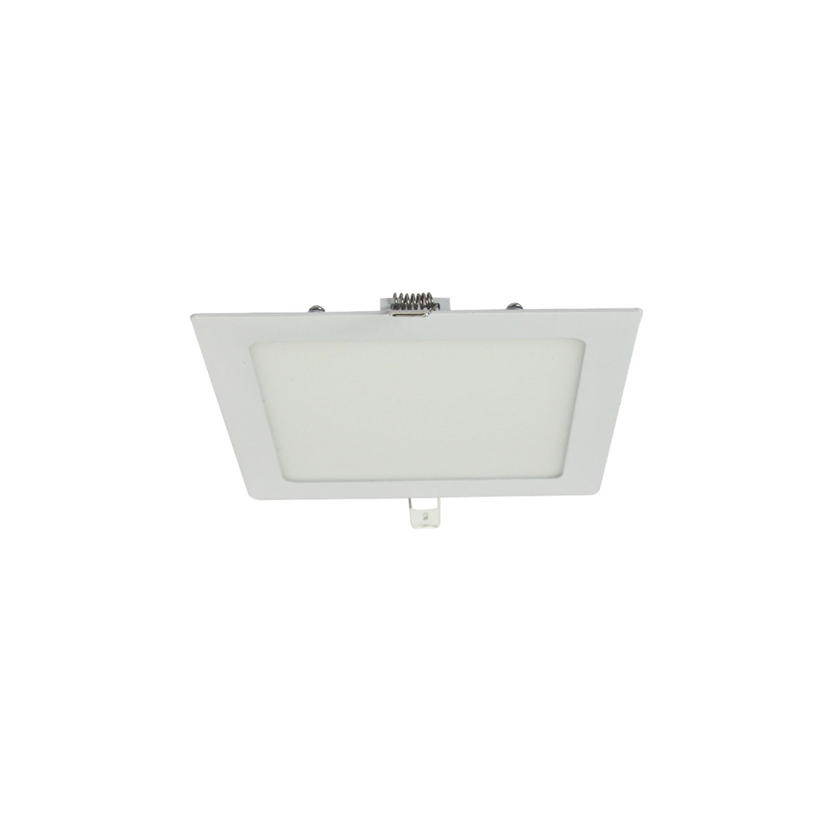 Lampara led de empotrar cuadrada luz cálida 15w marca jwj