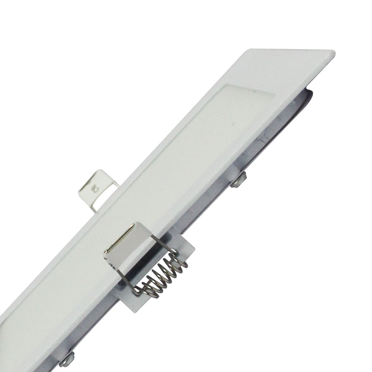 Lampara led de empotrar cuadrada luz cálida 15w marca jwj