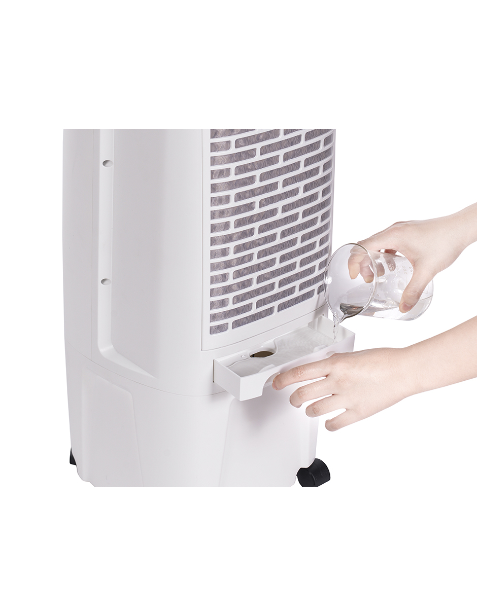 ENFRIADOR DE AIRE EVAPORATIVO HONEYWELL TC10PE CON IONIZADOR Y PANEL ANTIBACTERIAL