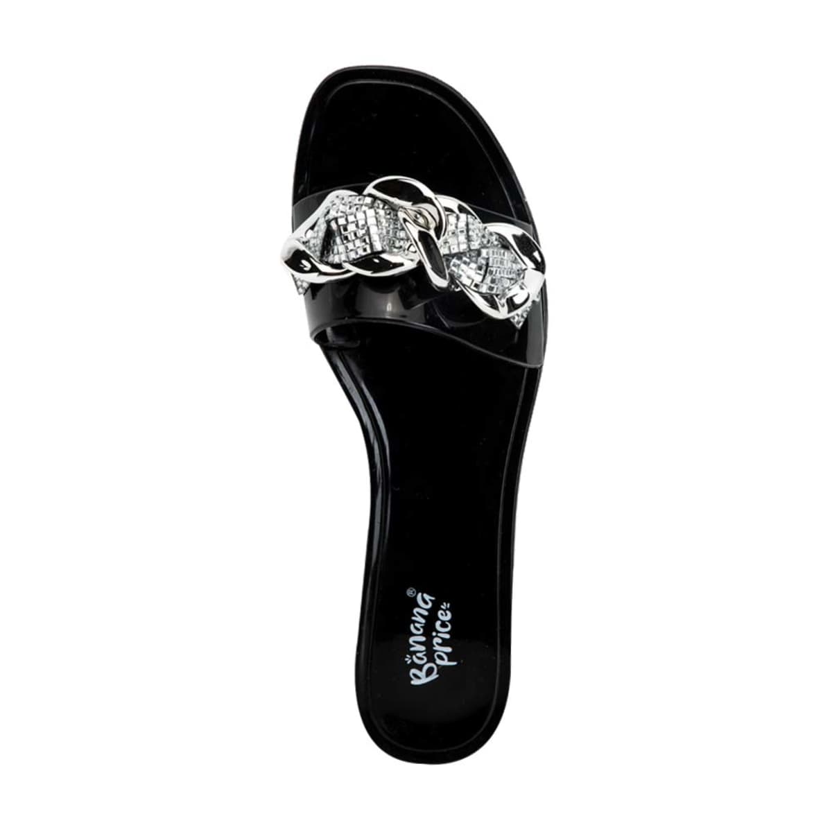Sandalia para playa o baño Banana Price color negro, para mujer, mod. 1017943