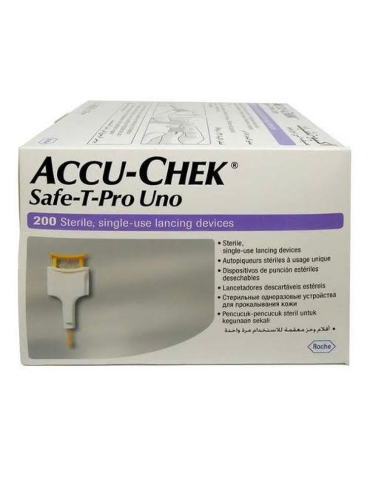 Lanceta accu-chek safe t pro uno C/ 200