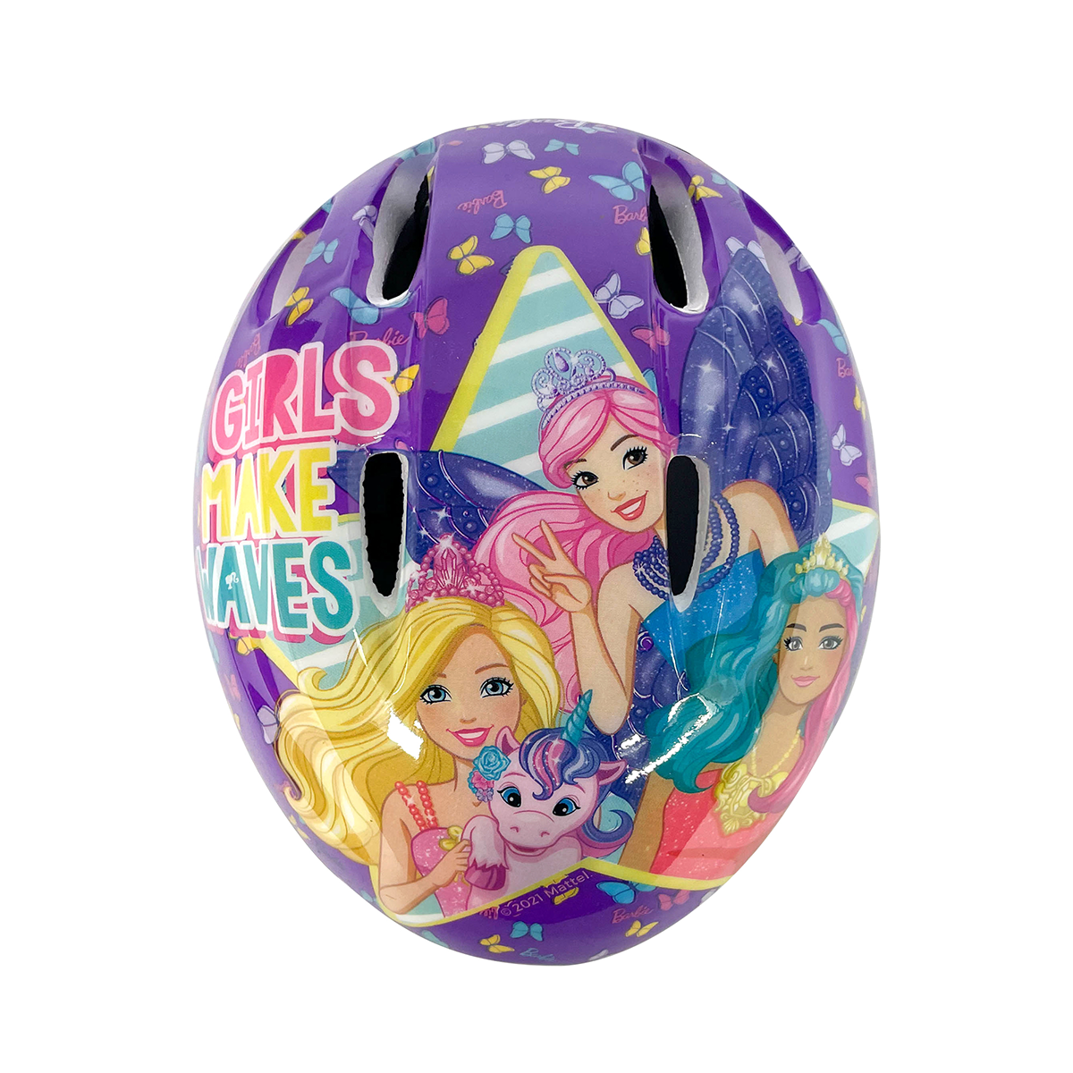 Patines Entrenadores con casco Barbie