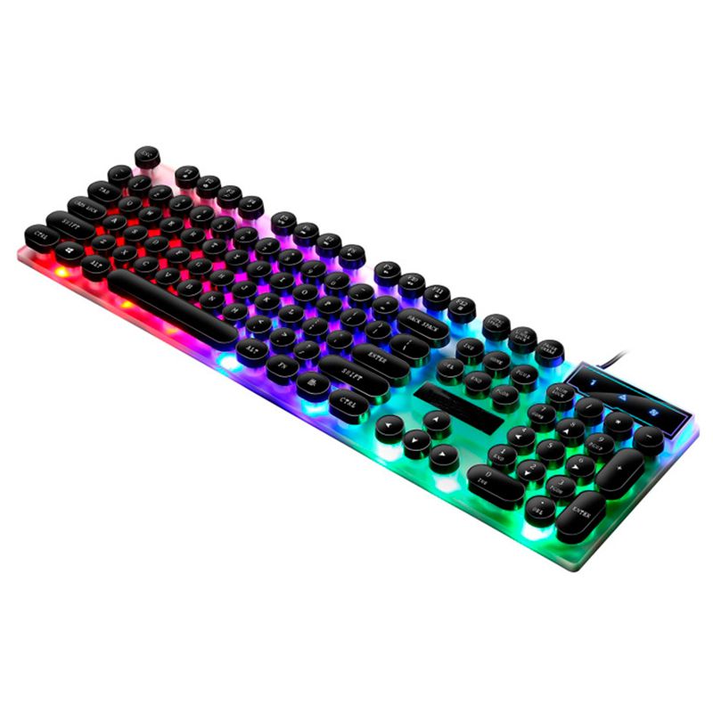 Kit Teclado Mouse Gamer Luz Led RGB iluminado LO MEJOR PARA TUS JUEGOS