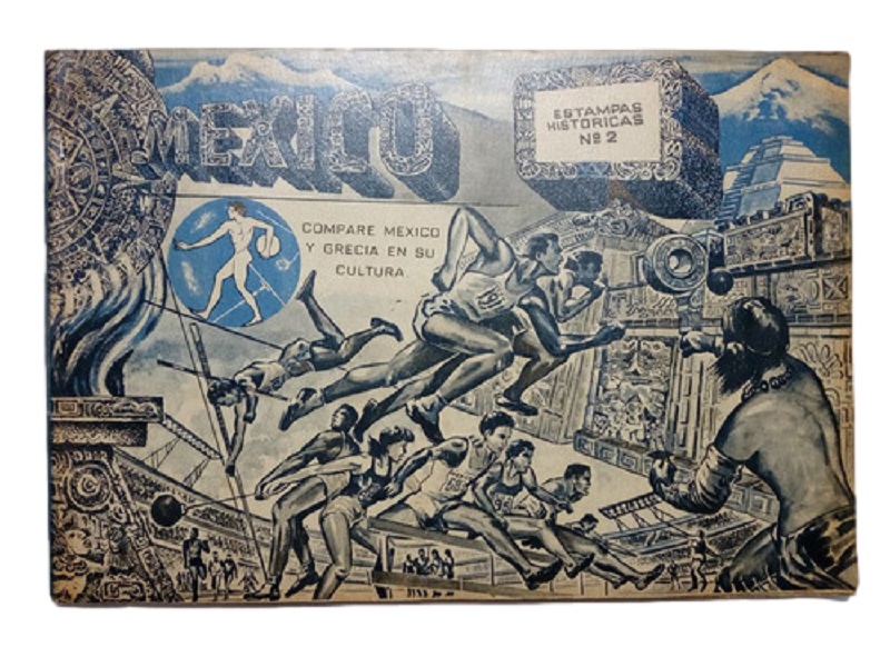 Pack de álbum México estampas historicas Vol.1 y 2 Set completo a pegar Prensa Cultural