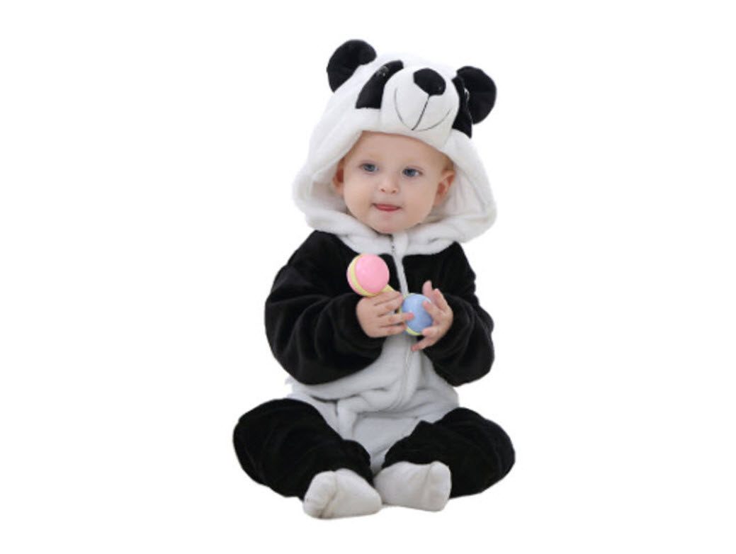 Hermoso Mameluco Bebe De Oso Panda, Cómodo, Pijama, Disfraz 6 a 12 meses y 12 a 18 meses