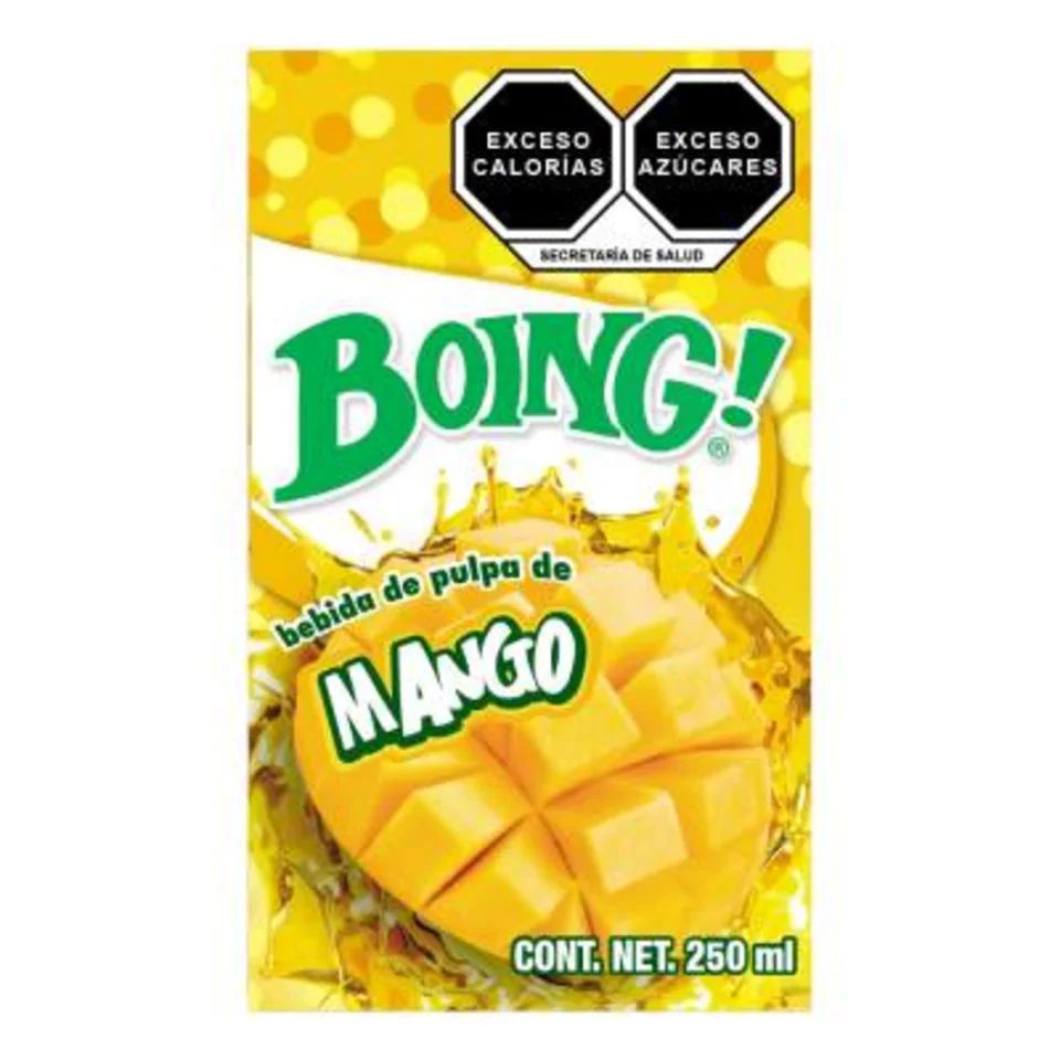 Jugo Boing 250 Ml Caja Con 27 Pzs Sabores Surtidos