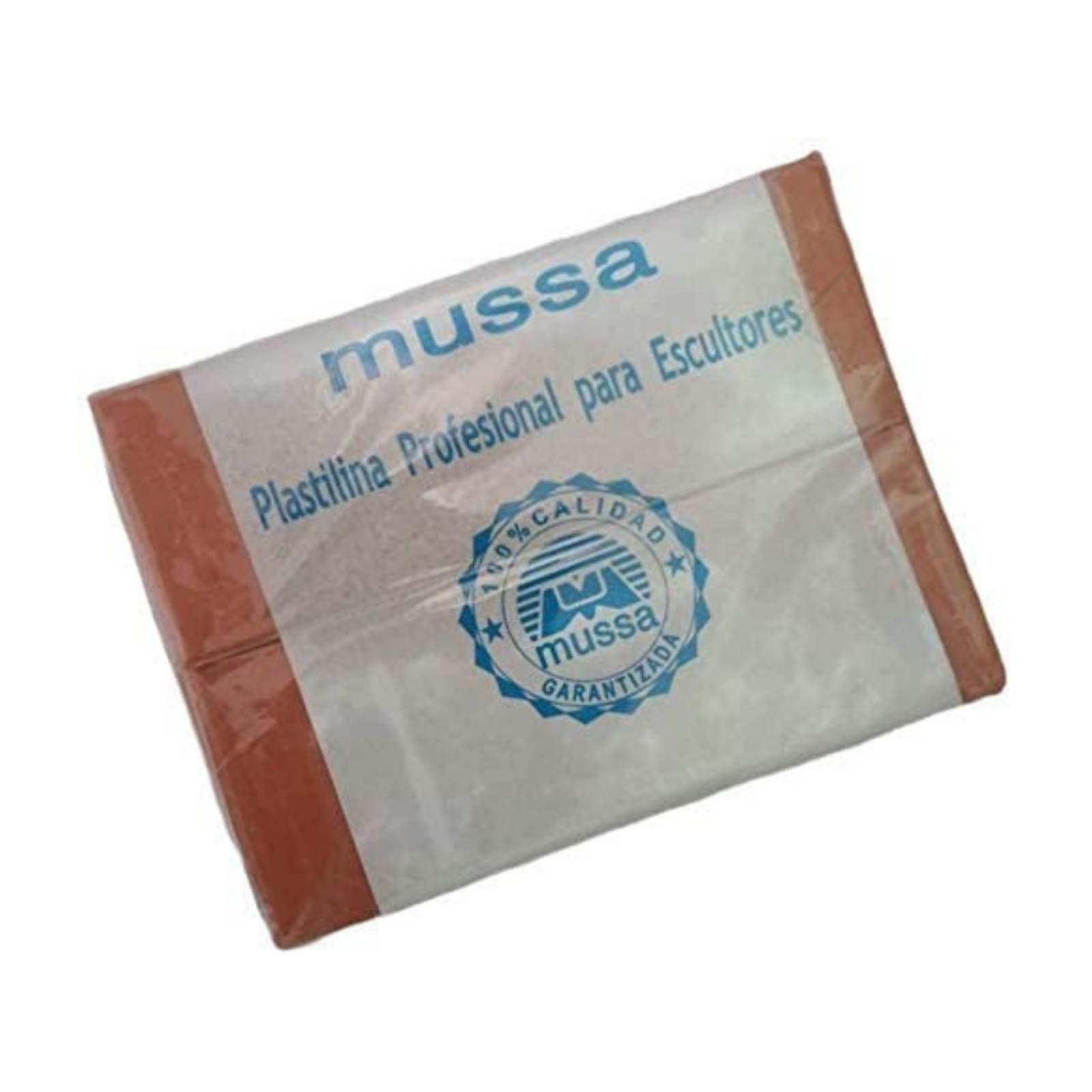 Plastilina Profesional para Escultor 400 Grs Terracota