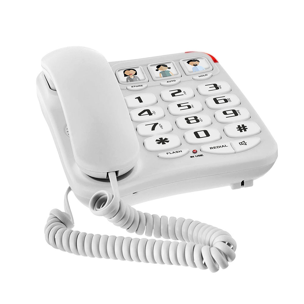 Teléfono De Escritorio  Select Sound Con Números Grandes 8030