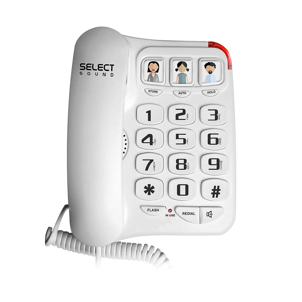Teléfono De Escritorio  Select Sound Con Números Grandes 8030