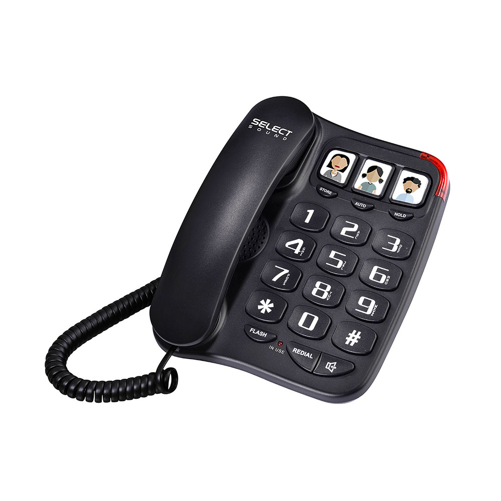 Teléfono De Escritorio  Select Sound Con Números Grandes 8030