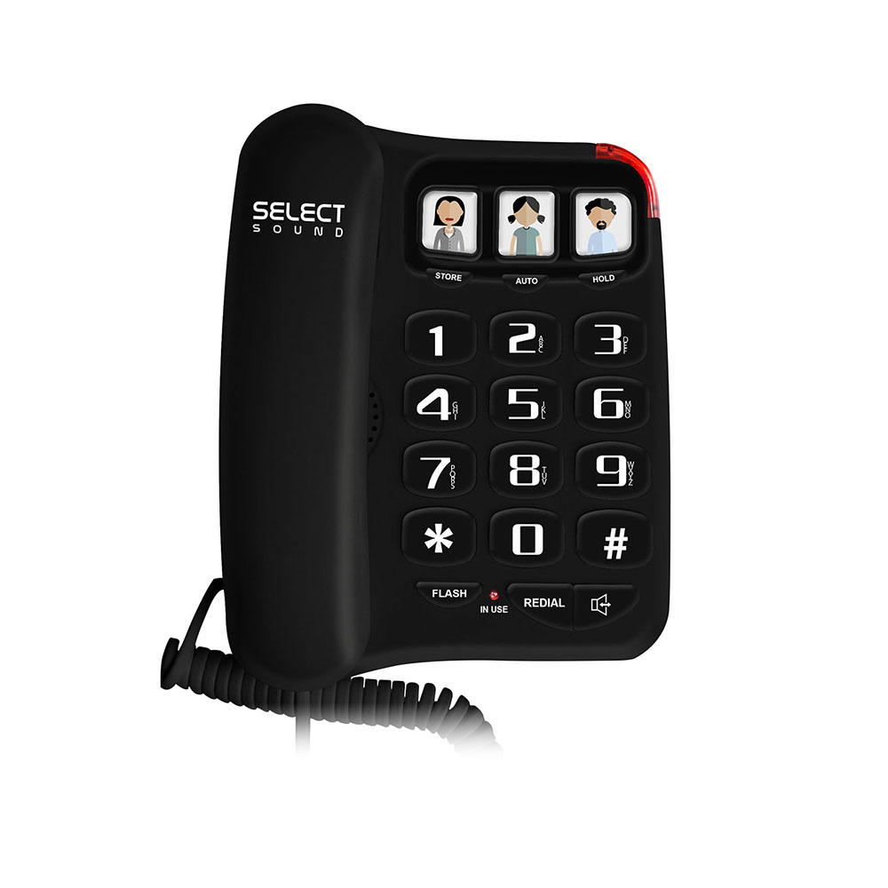 Teléfono De Escritorio  Select Sound Con Números Grandes 8030