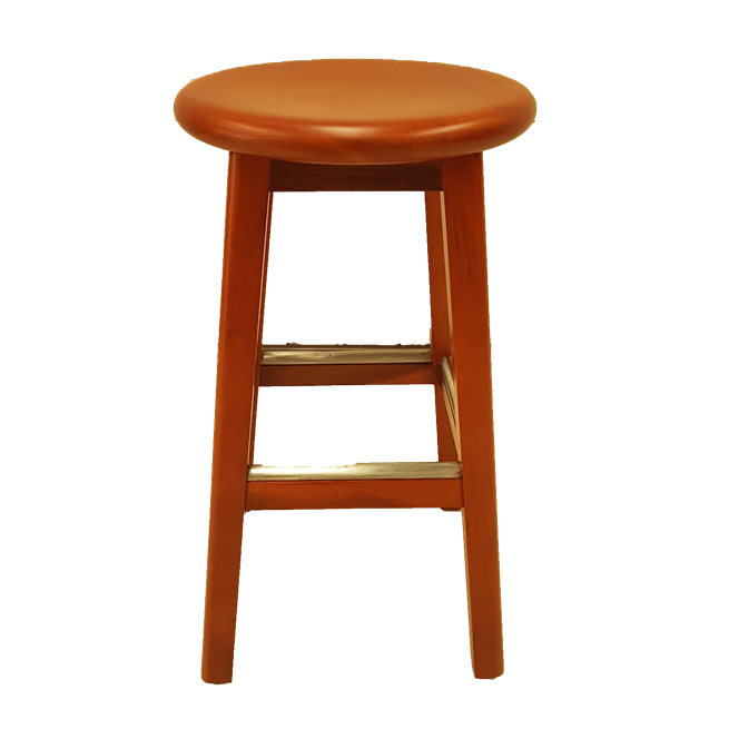 Banco Alto Redondo madera