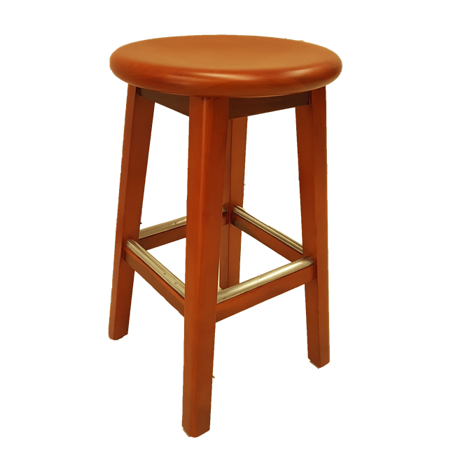 Banco Alto Redondo madera