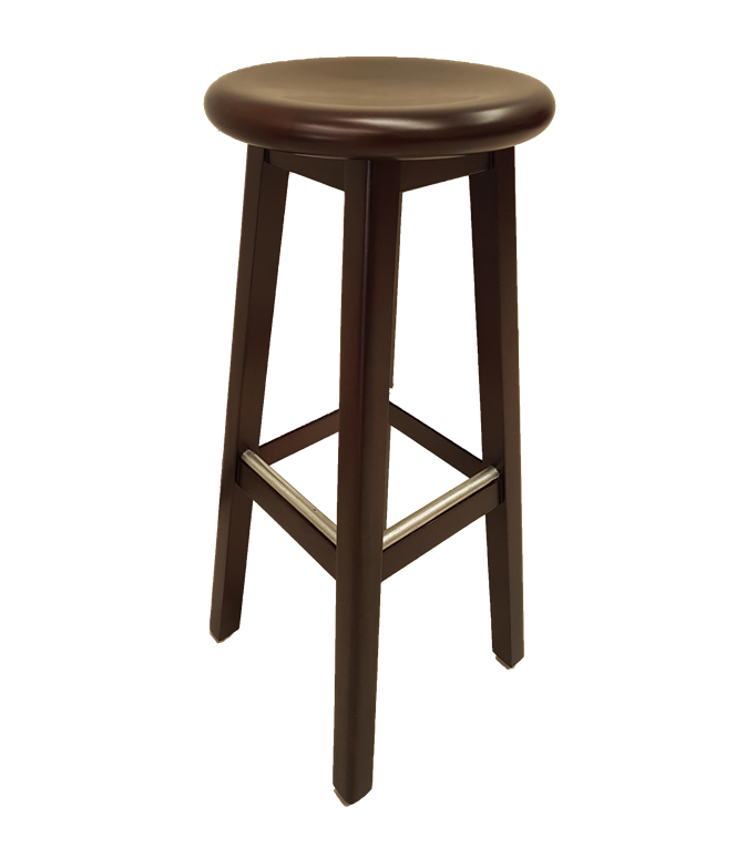 Banco Alto de Madera