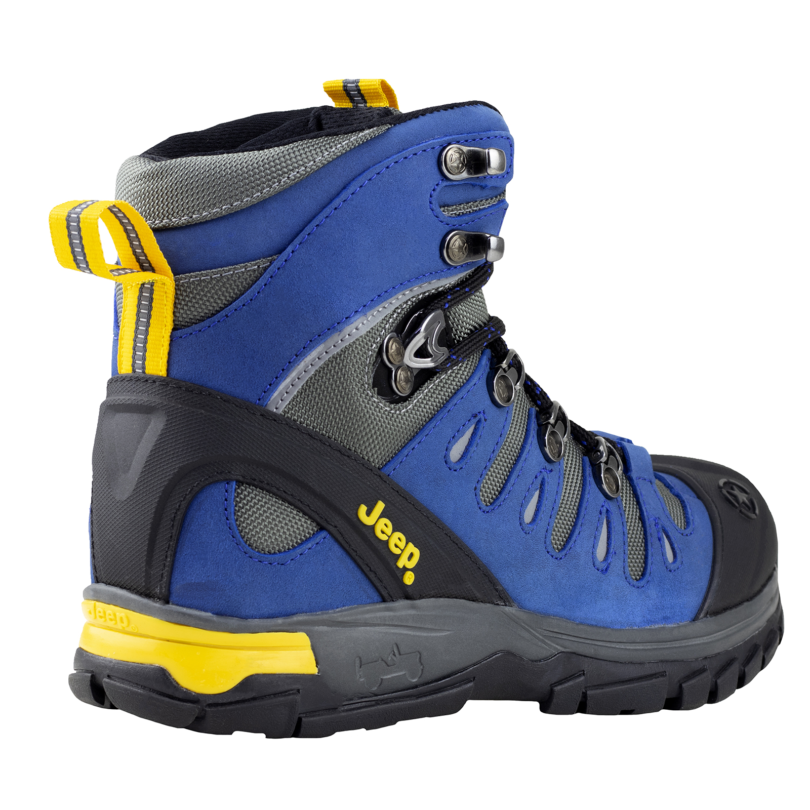 BOTAS PARA CABALLERO ESTILO SENDERISMO JEEP AZUL REY 4503