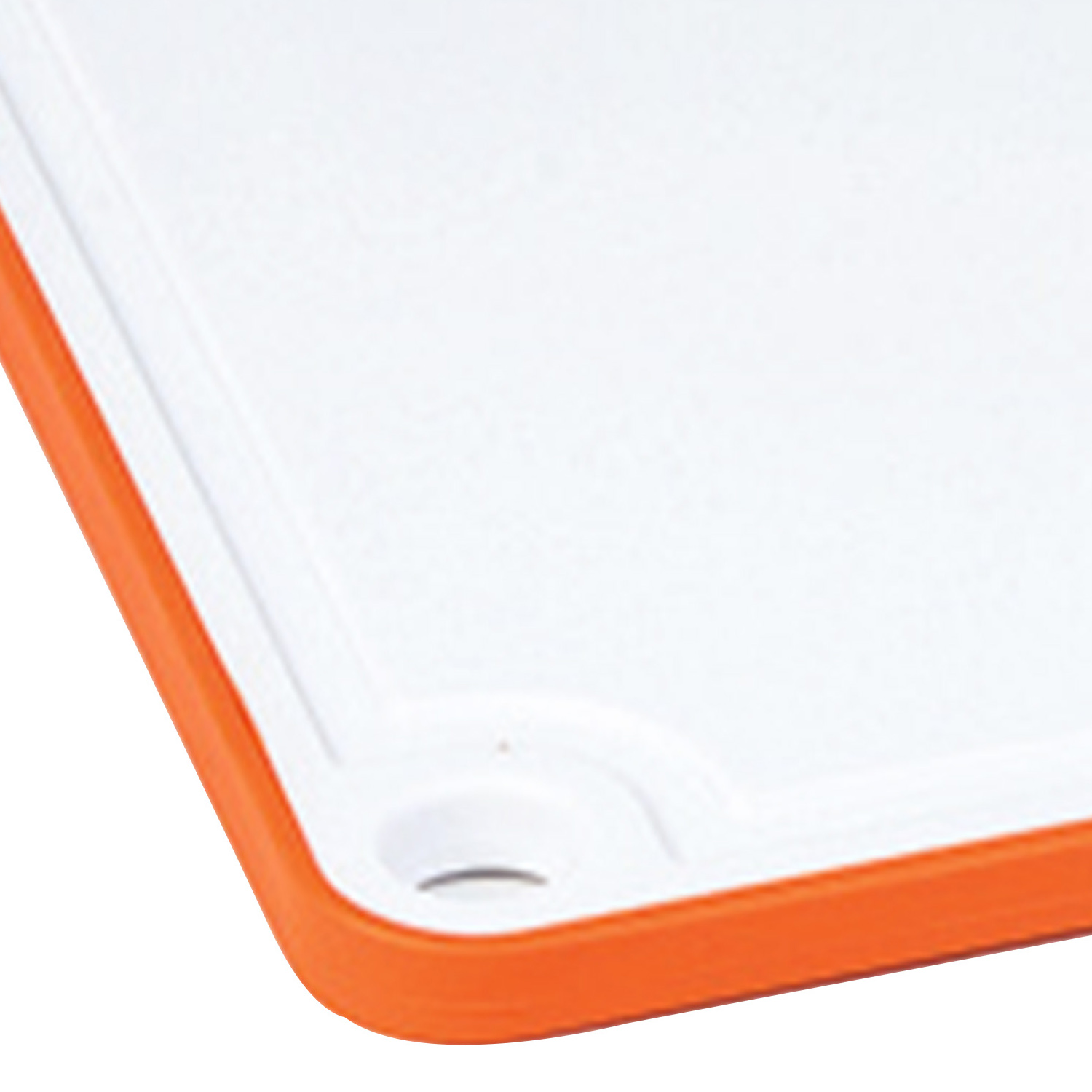 Tabla para Picar con borde antiderrapante y canal antiderrames Viena 26x36 Naranja CasaMia