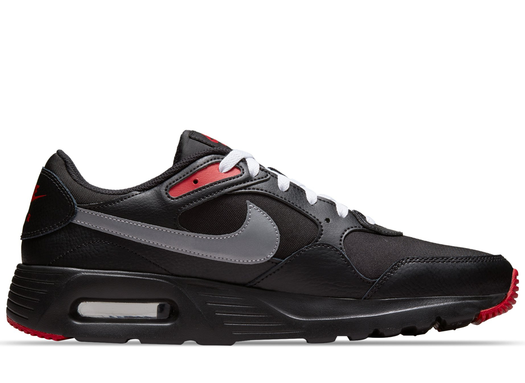 Tenis Nike Air Max SC Negro Rojo Hombre DM0833-001