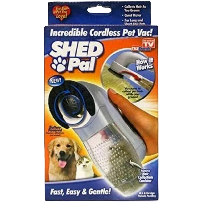 Cepillo Aspiradora Quita Pelo Para Perro Y Gatos Mascotas