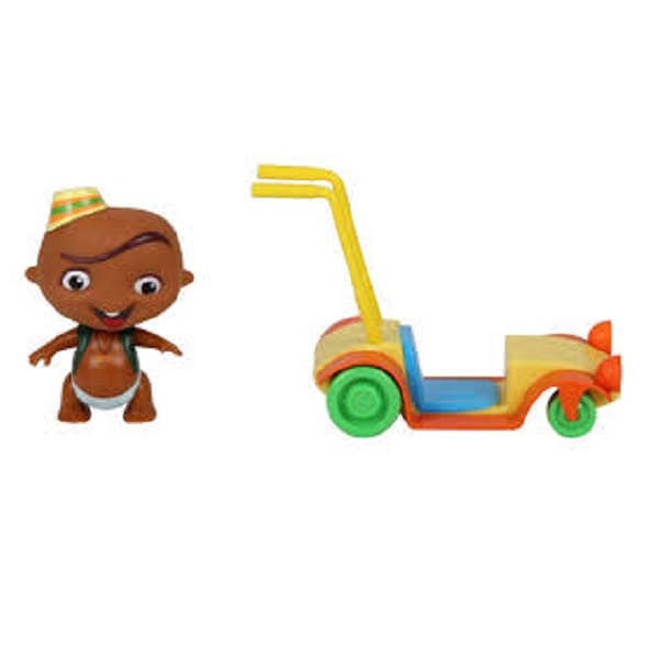 Mini Beat Power Rockers Rolling Rocker Carlos figura de coleccion y vehiculo