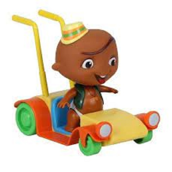 Mini Beat Power Rockers Rolling Rocker Carlos figura de coleccion y vehiculo